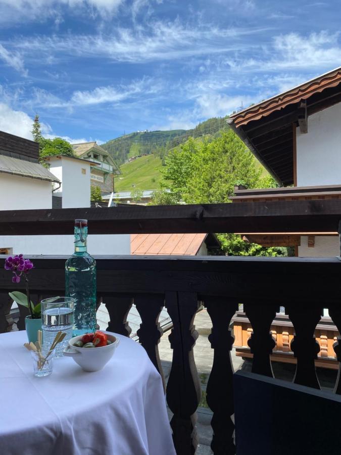 Cafe Schneider Appartments Σανκτ Αντόν αμ Άλμπεργκ Εξωτερικό φωτογραφία